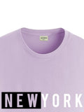 Adro Men'S Solid Regular Fit T-Shirt (Rn24-Nky-Pu_Purple,PurpleApparel,S