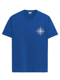 ADRO Tshirt for Men | Printed T Shirt for Men | 100% Cotton Tshirt | Graphic Printed T-Shirt | Chest Printed Tshirt | Unisex Tshirt | T-Shirts Men| RN24-STICK-COMP-RB-2XL Royal Blue,Royal Blue