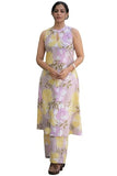 Gosriki Women'S Rayon Viscose A-Line Printed Kurta With Palazzo (Angu Purple-Gs_M_Purple_Medium),Purple,,B0F48ZBZXH