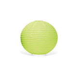 Weddingstar Round Paper Lantern, 12 , Candy Apple Green
