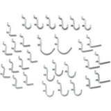 Global Industrial™ 30 Piece Peg Hook Set Small Hooks Assorted