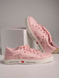Shoetopia Girls For U Pink Sneaker - 4 Uk (Girls-For U-Pink),Pink,4,B0CQK5F1SB