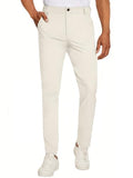 Toplot Men'S Casual Pants (Men-Pant-5223-Cream-38),Cream,38,B0DT6MMTNS