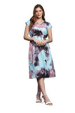 Dhruvi Trendz Womens Lycra Women Western Dresses Regular Fit A-Line (Dt-Dp-Wd1026_Black_Xl)