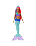 Barbie Dreamtopia Mermaid Doll, 12-Inch, Pink And Purple Hair, With Tiara, Gift For 3 To 7 Year Olds