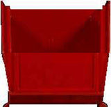 Quantum Storage Bin 107/8 L, I.D.:101/4 Lx43/8 Wx43/4 H Red Carded