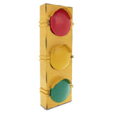 Light Up Traffic Light Lamp Decor for Wall Mount - Battery-Powered Kids Stop Light Lamp with Blinking Red, Yellow & Green Lights