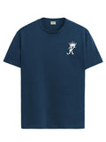 Adro Men'S Solid Regular Fit T-Shirt (Rn24-Stick-Kk-Sb_Teal,TealApparel,L