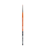 KINGART Premium Radiant 6000-3/0 Round Series Artist Brush, Synthetic Taklon Hair, Short Handle, for Acrylic, Oil and Watercolor