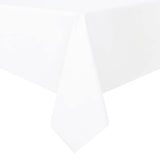 Romanstile 100% Waterproof Square PVC Tablecloth, Oil Spill Proof Vinyl Table Cloth, Heavy Duty Wipe Clean Plastic Table Covers