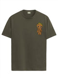 ADRO Tshirt for Men | Anime T Shirt for Men | 100% Cotton Tshirt | Graphic Printed T-Shirt | Chest Printed Tshirt | Groot Anime Tshirt | T-Shirts| RN24-STICK-GROO-OL-M Olive,Olive