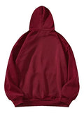 Toplot Women'S Wool Blend Solid Hoodie With Hooded Neck & Full Sleeve (Hoodie-5047-Maroon-L),Maroon,,B0BLZ746J1