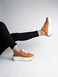 Shoetopia Women'S Slip-On Sneakers | Light Weight & Comfortable With Cushioned Footbed | Stylish Shoe Sneakers For Women Tan-Eu37,Tan,4,B0BT1YBCC9