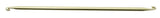 Susan Bates 10Inch Silvalume DoubleEnd Crochet Hook, 6mm, Colors may vary