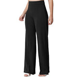 Eyebogler Solid Casual Trouser For Women Black,BlackApparel,L