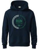 Adro Men'S Cotton Neck Hooded Sweatshirt (H24-Fast-Nb_Navy Blue,Navy BlueApparel,S