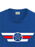 Adro Men'S Solid Regular Fit T-Shirt (Rn24-Cap-Rb_Royal Blue,Royal BlueApparel,L