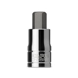 Capri Tools 30558 1/2Inch Hex Bit Socket, 1/2Inch Drive, SAE