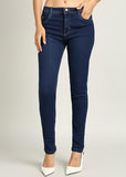 Nifty Women'S Denim Stretchable Slim Fit High Waist Jeans (1393N_Bsc_34_Basic_Blue_34)