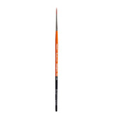 KINGART Premium Radiant 6350-1 Liner Series Artist Brush, Synthetic Taklon Hair, Short Handle, for Acrylic, Oil and Watercolor P