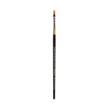 KINGART Premium Original Gold 91201/8 RAKE Series Artist Brush, Golden Taklon Synthetic Hair, Short Handle, for Acrylic, Waterc