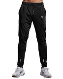 Eyebogler Mens Regular Fit Track Pant Black,BlackApparel,30