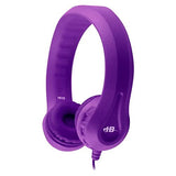 Nearly Indestractible Flex-Phone Headphones Purple