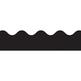 Carson Dellosa CD-1210-6 Border Black Scalloped - Pack of 6