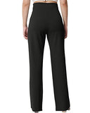 Eyebogler Solid Casual Trouser For Women Black,BlackApparel,S