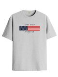 Adro Mens Flag Printed Cotton T-Shirt_Rn24-L2-Flag-Gr-L Grey