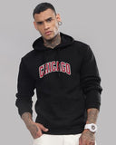 Adro Men'S Cotton Neck Hooded Sweatshirt (H24-Cago-Bl-2Xl_Black)