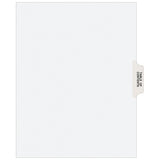 Avery Legal Exhibit Tab Dividers, Table of Contents Tab, White, 25/Set (11910)