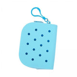 Calandis 3Xsilicone Wallet Portable Organizer Outdoor Travel Summer With Hook Holes Bag Blue | Wallets | Womens Accessories