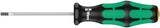 Wera 05110000001 Screwdriver for slotted screws 335 -0.4x2.5x60mm,Multi-colour