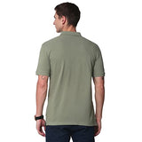 Adro Men'S Premium Cotton Polo T-Shirt (Pn23-M-Pln-Ol_Olive_M)