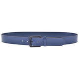 Rl MenS Leather Belt (B57Nbl_36_Navy Blue