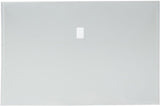 JAM PAPER Plastic Envelopes with Hook & Loop Closure - Jumbo Booklet - 12 x 18 - Clear - 3/Pack