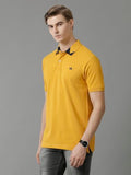Adro Mens Polo T Shirt 100% Cotton Polo Tshirt For Men | Solid Polo T-Shirt Regular Fit | Pn23-H-L1Pln-Mu-M Mustard