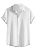 Leriya Fashion Men'S Solid Regular Fit Shirt (Lf-Ms-6246_White