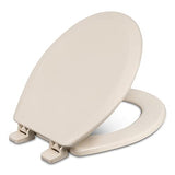 Centoco Toilet Seat, Round, Wood, Heavy Duty Toilet Seat, Toilet Lid, For Standard Toilets, Molded Wood with Centocore Technolog