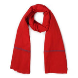 Premium Solid Red Scarf For Men And Women | Soft Lightweight AllSeason Wrap | Stylish Casual Formal Daily Scarf.