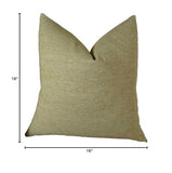Plutus Brands Plutus Rhythm Waves Handmade Throw Pillow, 16 X 16, Blue/Navy/Taupe