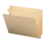 Smead Manila End Tab Classification Folders FOLDER,ENDTAB,CLAS,LTRMLA (Pack of2)