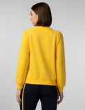 Fyltr Women'S Solid Color Raglan Sweatshirt With Full Sleeve - Round Neck | Contrast Flatlock Stitch Detailing | Casual Winterwear For Women Mellow Yellow,Mellow Yellow,Mellow Yellow,Xl