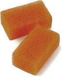 Cleaning Sponges for Felt Hats Sponges Sets of 2 Orange (Orange)
