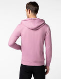 Fyltr Men'S Casual Zip-Up Hoodie With Drawstring Detail - Utility Pockets | Full Zipper | Casual Winterwear For Men Peony Pink,Peony Pink,Peony Pink,2Xl
