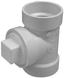 Genova Products 2 PVC/DWV Test Tee/Plug 71320