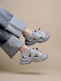Shoetopia Smart Casual Grey Sporty Sandals For Women & Girls /Eu41,Grey,8,B0F9FLQGZY