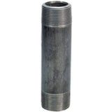 Anvil 8700139051, Steel Pipe Fitting, Nipple, 1/2 Npt Male X 10 Length, Black Finish