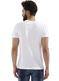 Adro Men'S Regular Fit T-Shirt (Rnr-M-Usa-Wh_White_M)